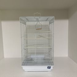 White Cage For Canary