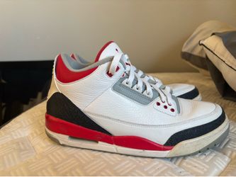 Jordan 3 fire red’s 2013 pair