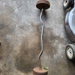 Weights Bar Metal 
