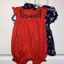 New Carters baby girl bundle NB & 3M