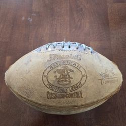 Vintage Spalding AFL Football Joe Foss