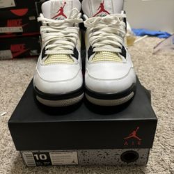 Jordan Retro 4 White Cement 2016