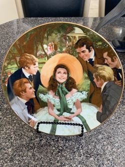 W L George Scarlett and Her Suitors, 50th Anniversary Collectable Plate