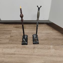 Harry Potter Wands With Stands And Box