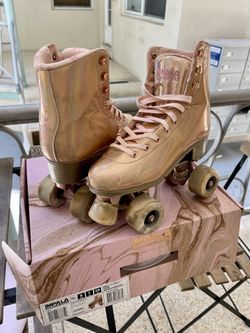 Rose Gold Impala Quad Roller Skates Size 8