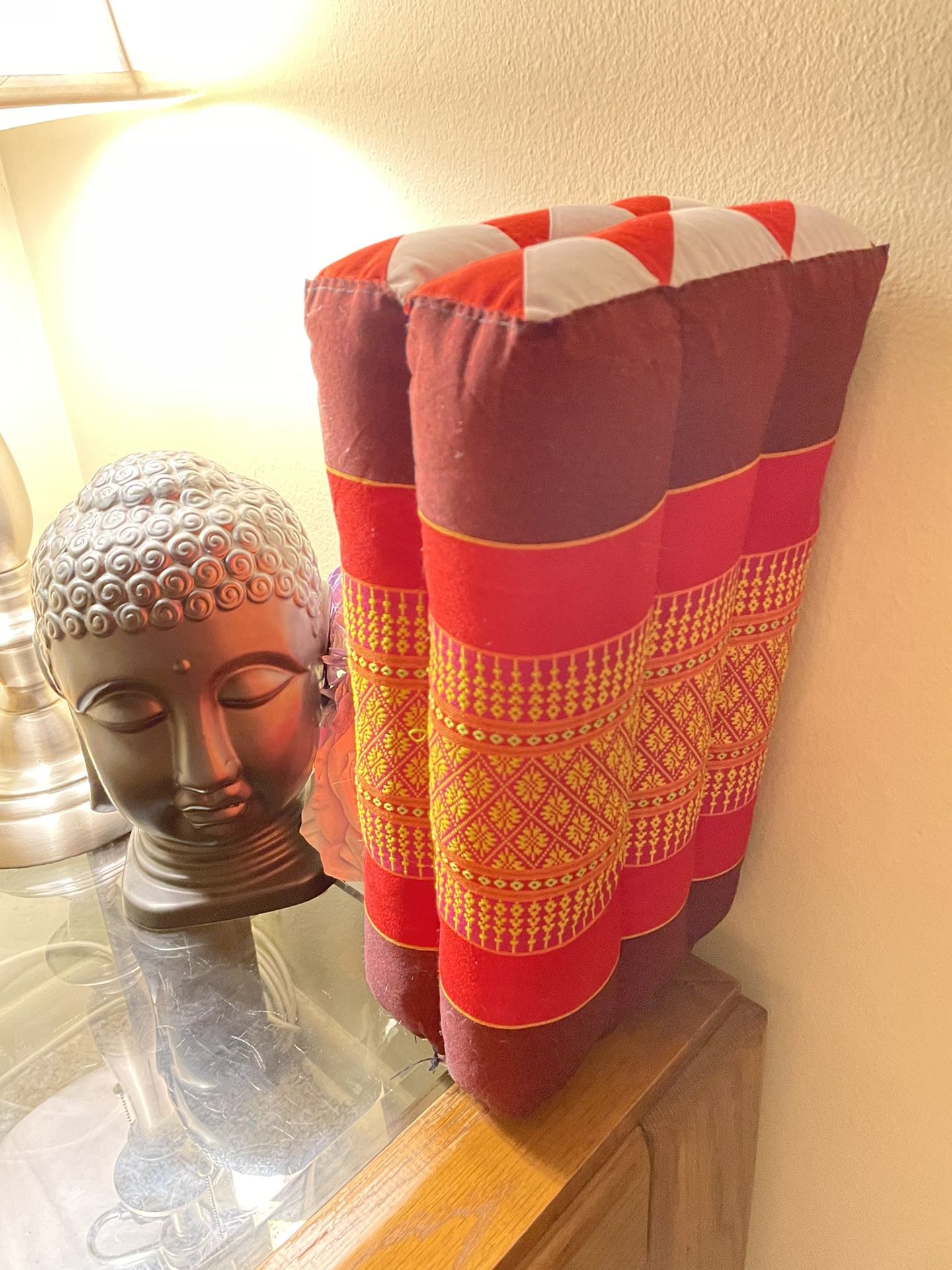 Kapok Thai Yoga Meditation Pillow / Handmade thai pillow