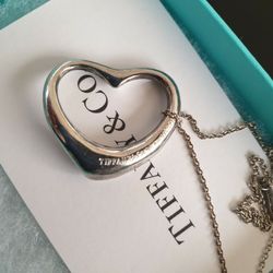 Tiffany & Co. Open Heart Pendant