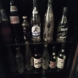 Antique And Vintage Soda Bottles 