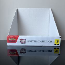 Pokémon 151 Display Box Poster Collection 