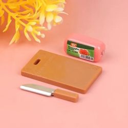 Mini  Cutting Board Knife Ham