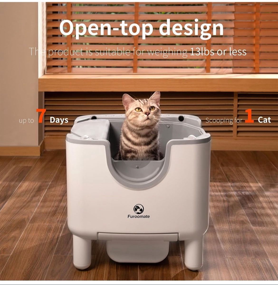 Cat litter box, brand new, originally $240, now $100