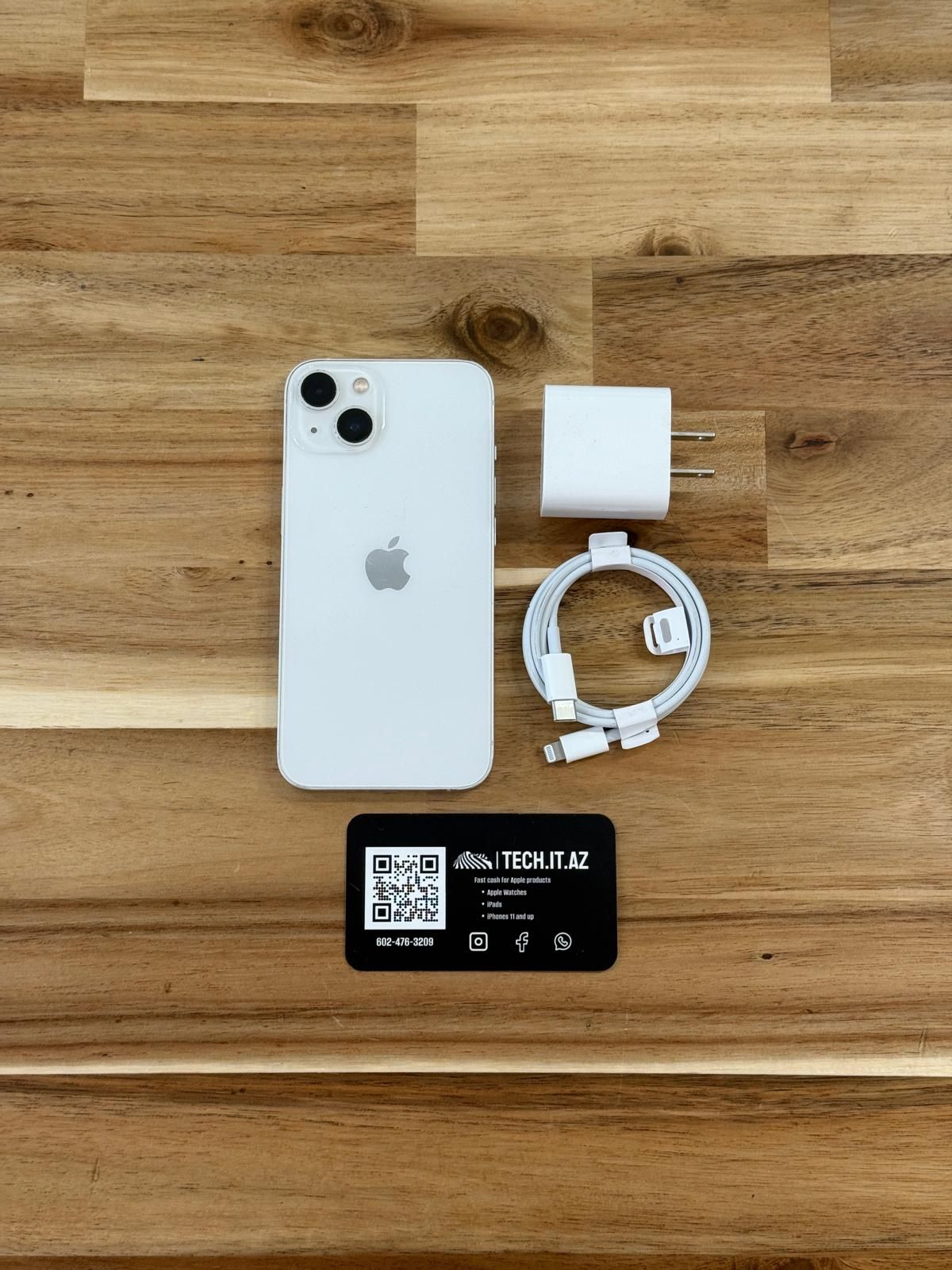 📱 iPhone 13 | 128GB | White | Unlocked (Any Carrier)