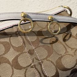 18k gold hoop earrings  with diamonds 12 gr