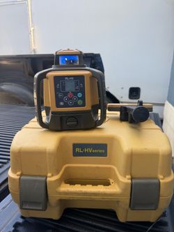 Topcon RL-HV Series Rotary Laser Level with Case