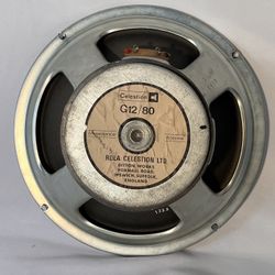 1980s CELESTION G12-80 Guitar Speaker - 8ohm