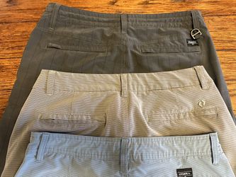 Men’s 32 Waist Hybrid Shorts $5 Each