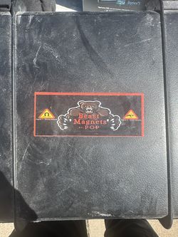 Beast Magnets by POP Metal Cylinder Magnet Kit with Rope & Carabiner Silver