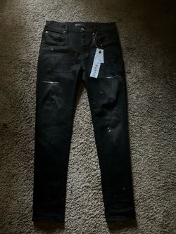 purple jeans
