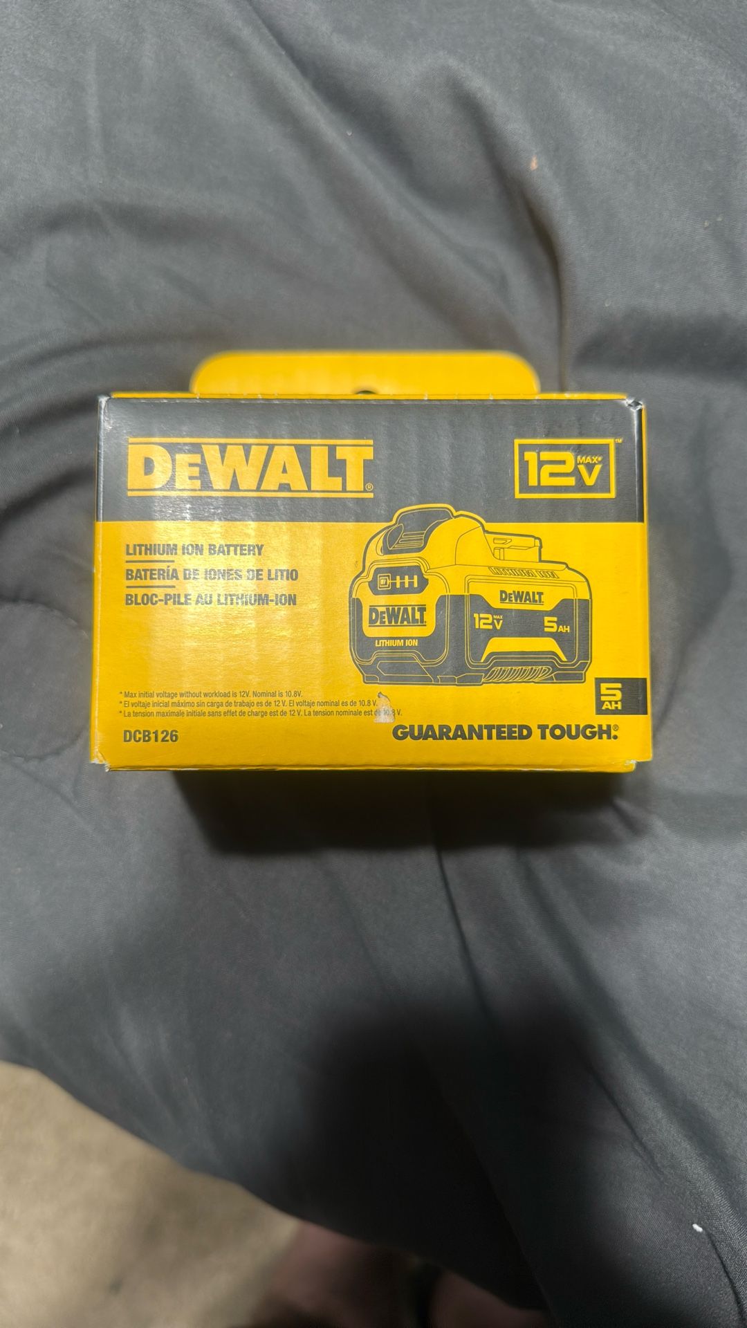 Dewalt 12v 5amp Battery