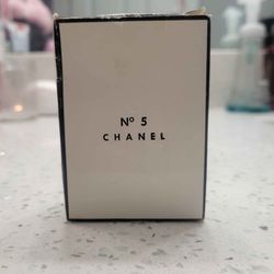 CHANEL No.5 Vintage Perfume Bottle with Original Box & Paper Label