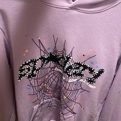 PURPLE SPIDER HOODIE