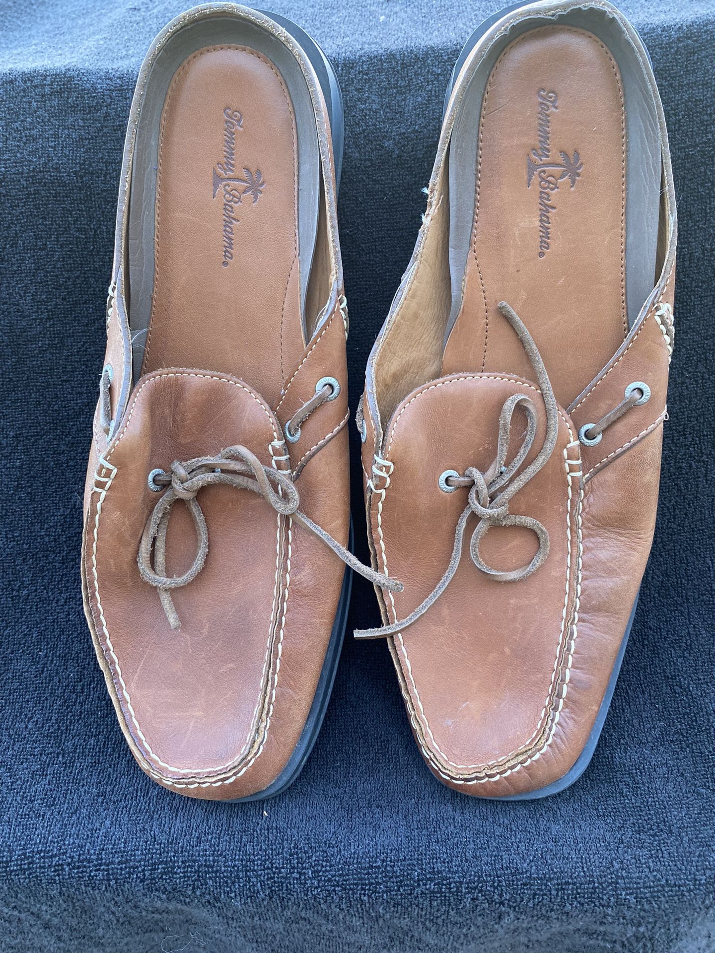 New Men’s Tommy Bahama Mule Boat Shoes Size 12