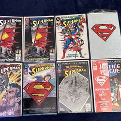 Superman Comics Sealed N Some Rarer 1s