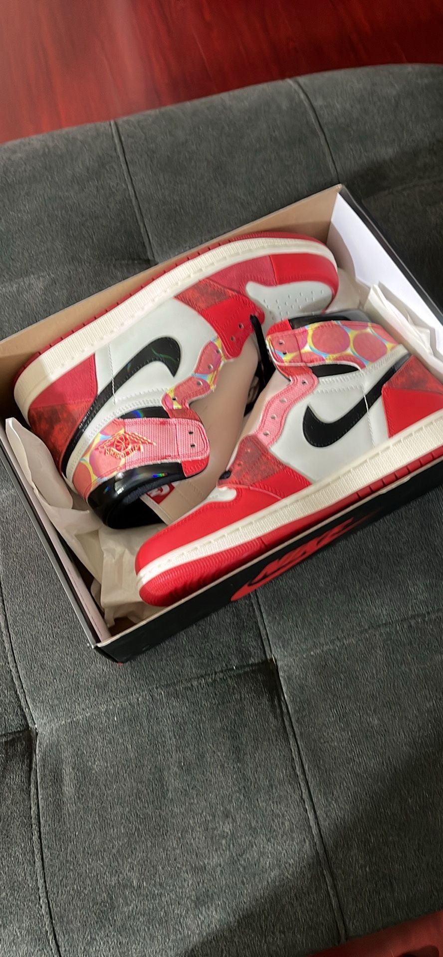Jordan 1 Spider-Man Into Spider verses