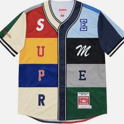 Supreme Mitchell & Ness Patchwork Baseball Jersey