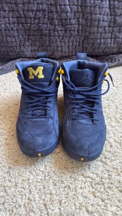 Men’s Michigan Jordan 12s