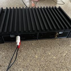 Old School Car Amplifier 80s 90s vintage Amp Rockwood Force 1 series 4channel Amplifier 200watts perfect for doors speakers 