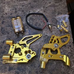 Fx cnc rearset foot pegs 