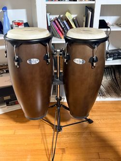 Toca Percussion Synergy Wood Conga Set