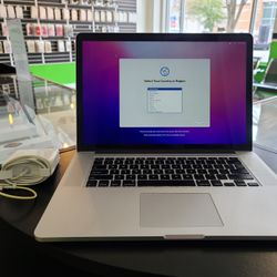 Macbook Pro 15 Inch 2015 | 512GB / 16GB Ram | Intel i7 | Fair Condition
