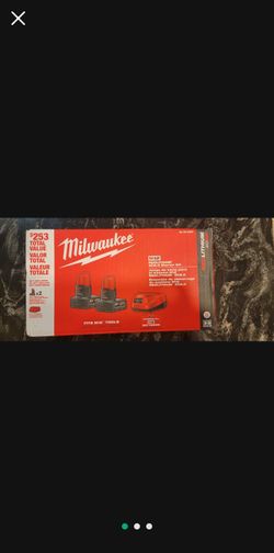 Battery Pack M-12 Milwaukee XC-6.0 BRAND NEW Sealed Box.  2 Batteries⁵