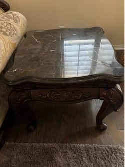 Marble coffee & end table
