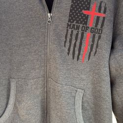 Men’s Hoodie Sweatshirt- Christian