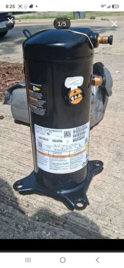 New sda051b4cpz copland compressor 5 ton 410A 380 or 420 volts 3ph