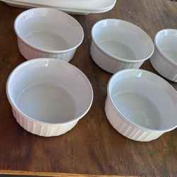 Corning Water Souffle Bowls