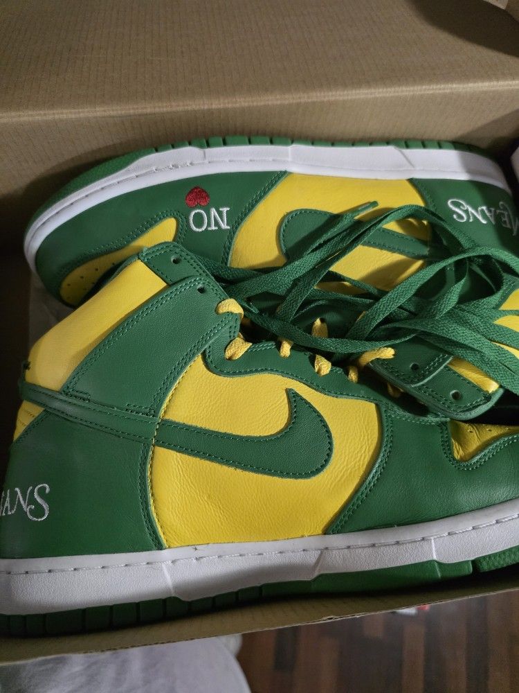 Nike Sb Dunk High Supreme Brazil
