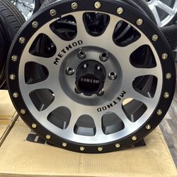 17x8.5 0mm METHOD 305 6x135 Ford  F-150 Fitment (4) NEW WHEELS-WE FINANCE 