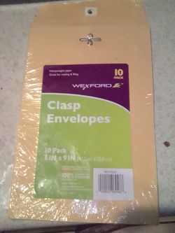 Envelopes 