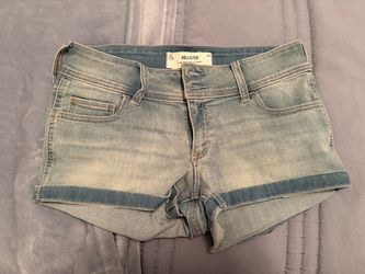 Hollister Low-Rise Shortie Jean Shorts