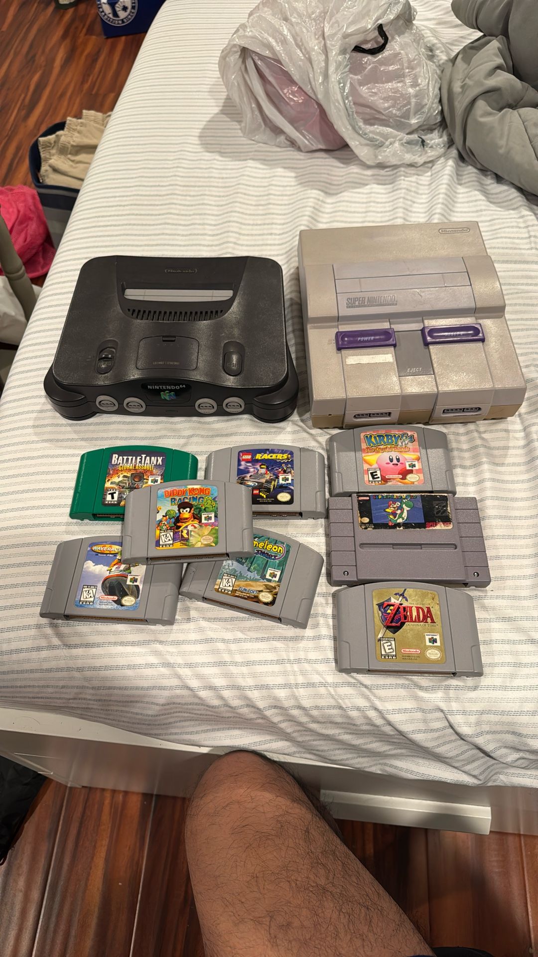 Nintendo 64 W/ Games And Super Nintendo System