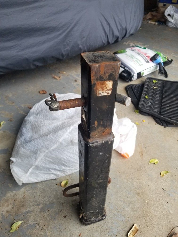 Two Foot Extension Trailer Hitch  From Under Tailgate 