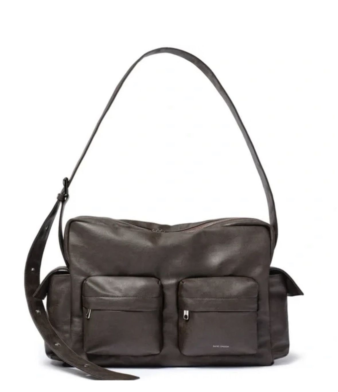 SAMO ONDOH cross utility bag L brushed chocolate