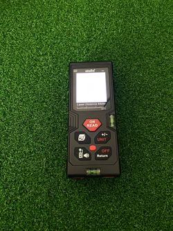 Atolla Laser Distance Meter - Black with Red Buttons 1201