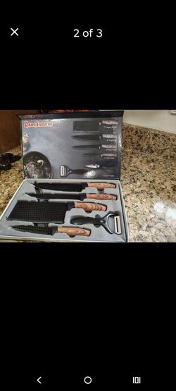 Knife set.  Chef 6 piece set new