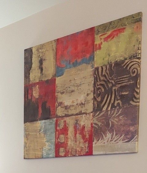  CANVAS LARGE SIZE PICTURE  ( DIMENSIONS  39.5" ×39.5" )