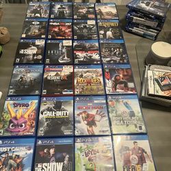 Ps4 Games (lee La Descripción 